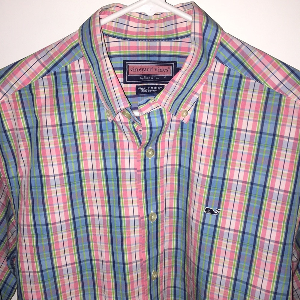 Vineyard Vines Mens S Buttondown Whale Shirt